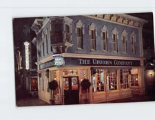 Postcard The Upjohn Company's old-fashioned Drugstore Disneyland USA