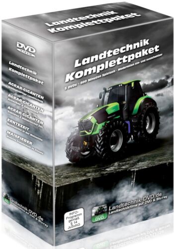 Landtechnik Komplettpaket I  [5er DVD-Box]  (NEU & OVP) - Bild 1 von 2