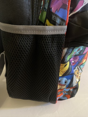 Pokemon Pikachu 17" Laptop Backpack Lunch Bag Set All Over Character Print - Picture 7 of 18