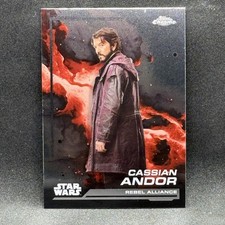 Cassian Andor 2024 Topps Chrome Star Wars 7 Rebel Alliance Disney