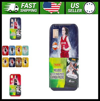 2024 Panini Prizm WNBA Championship Collection Basketball Tin 4 Packs
