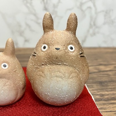 Studio Ghibli My Neighbor Totoro Shigaraki Ware Set of 3 Pottery
