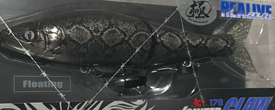 Gan Craft Jointed Claw 178 F - #U-29 KILLERS PYTHON (BLACK) | eBay