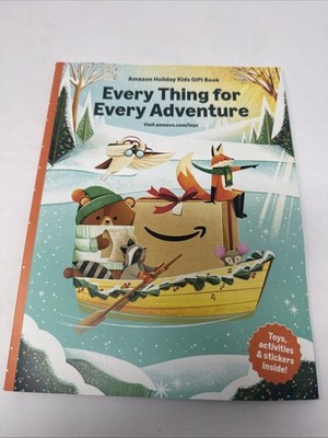2025 Amazon Holiday Toy Catalog Kids Gift Book Activities & Stickers Wishlist