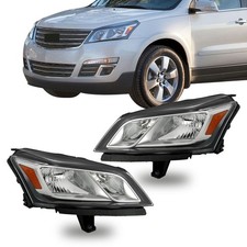 For 2013-2017 Chevy Traverse Halogen Headlights Assembly Leftright Side Clear For 2013-2017 Chevy Traverse Halogen Headlights Assembly Leftright Side Clear