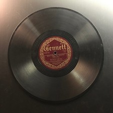 Travis Carlton / Red Sanders Orch. 78 RPM Record 1925 Gennett Jazz 78 RPM