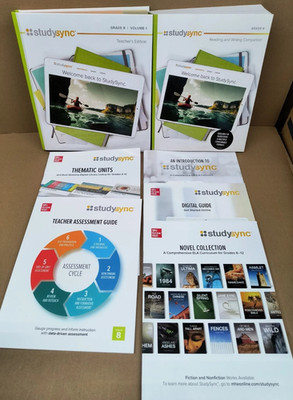 StudySync Reading & Writing Grade 8 Bundle McGraw Hill