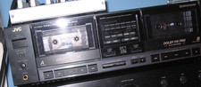 jvc td-w503 stereo double cassette deck