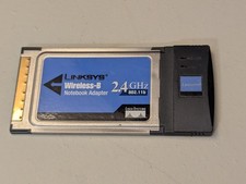 Linksys Wireless-B Notebook Adapter 2.4GHz 802.11b WPC11 Ver. 4 Cisco Systems
