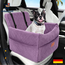Hundeautositz mit Sicherheitsgurten Aufbewahrungstaschen für kleine Hunde