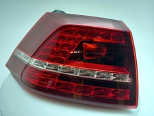 VOLKSWAGEN GOLF Tail Light Rear Lamp N/S 2013-2017 5 Door Hatchback LH 5G0945207