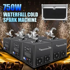 PAIDUN 6 x Hanging Cold Spark Machine Waterfall Sparkler Stage Effect Equipment
