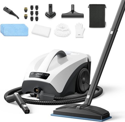 2.5L Steam Cleaner 40s Heat 21pcs Detachable Hose