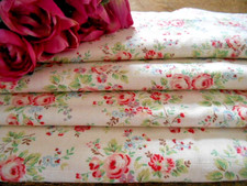 Cath Kidston Fabric 'Chelsea Rose' Linen Fabric (Very Rare Find!!)