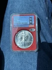 U.S. Mint American Silver Eagle 1987 1 oz 0.999 Silver NGC MS 69 Business Strike