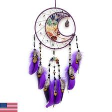 Pretty Jolly 7 Chakras Dream Catchers Moon Tree Of Life Dream Catcher Violet