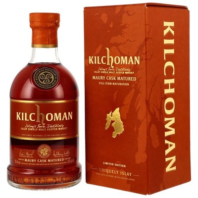 Kilchoman Maury Cask Matured Dark Maury Edition 2026 Islay Whisky 50%vol. 0,7l