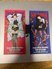 aespa WEEK RichMan POP-UP NYC Kpop Official Stamp Event US SELLER (read desc)