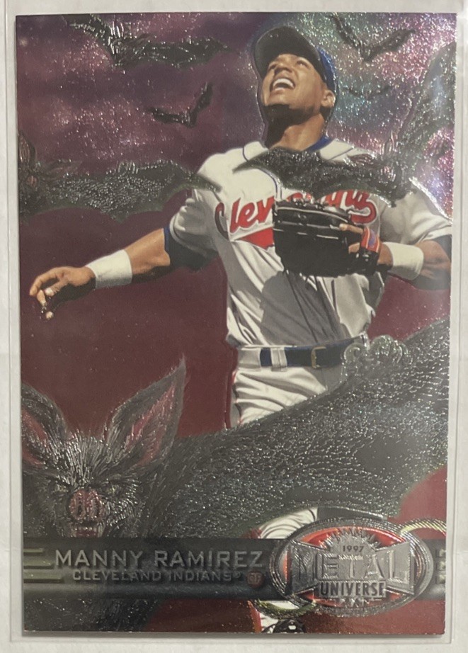 1997 Fleer Metal Baseball Manny Ramirez Base Card #86 Complete Your Set! ⚾️