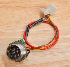 KENWOOD TM-2570A 8 PIN MICROPHONE CONNECTOR AND CABLE  TM-2530A TM-2550A 