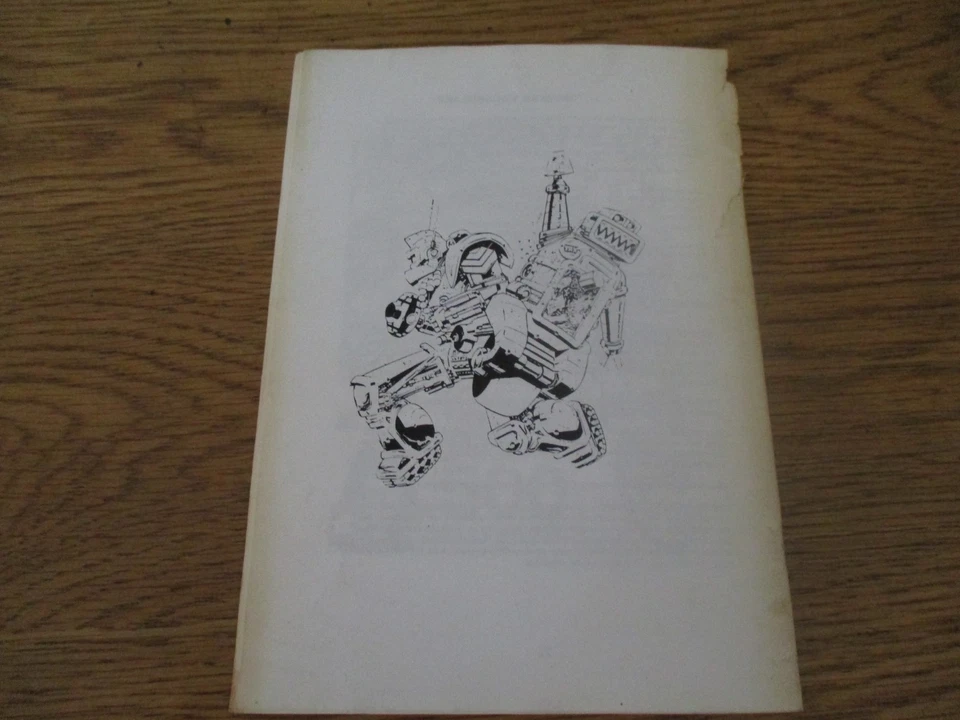 2000 AD judge dredd fanzine thargs galactic guide very rare 1998 - Image 2 of 4