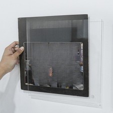 Vinyl Record Wall Display Shelf Album Record Shelf Acrylic Wall Mount Holder
