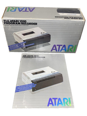 Atari 1010 Program Recorder - Fantastic Mint Condition - See pics, Please Read