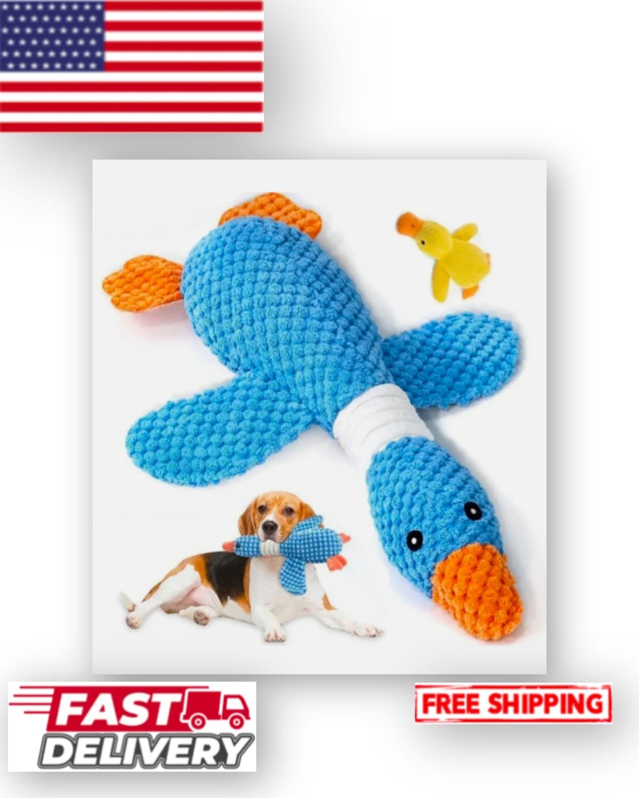 For Aggressive Chewers Cats Dogs,chew Squeak Toy