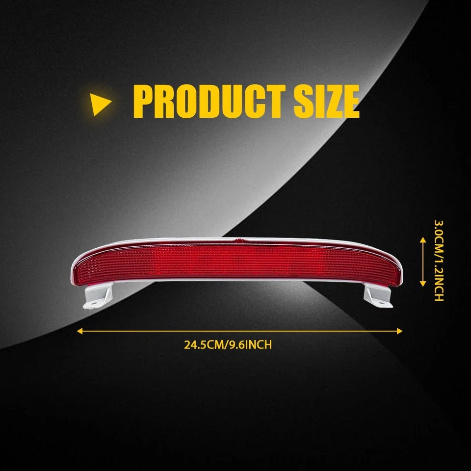 Tercera luz de freno LED 3RD roja apta para Honda Civic EX 2006-2011 cupé de 2 puertas nueva Foto 2 de 4