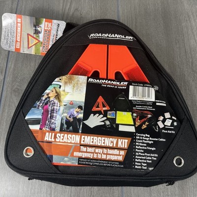 RoadHandler 2700046 All Season Emergency Kit Road Side Hazards First Aid Kit