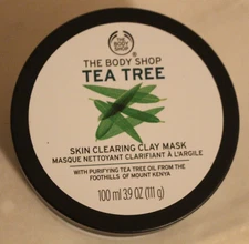 New The Body Shop Tea Tree Skin Clearing Clay Mask 100ml 39 oz
