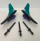 1993 Transformers G2 Ramjet L/R Wing, Launcher & Missiles Vintage Part, Read