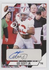 2021 Leaf Pro Set College Auto Gee Scott Jr #PS-GSJ Auto 10k8