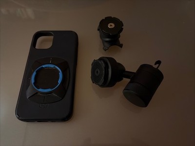 Quad Lock Vent Car Mount, Bike Mount, iPhone 12 Mini Case