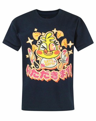 Five Nights At Freddy's Chica Chicadakimasu Jungen 7-8 Jahre Kurzärmeliges T-Shi