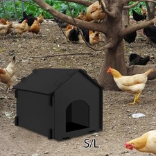 Chicken Nesting Box Easy to Assemble Cat House for Hens Pet Supplies Poultry