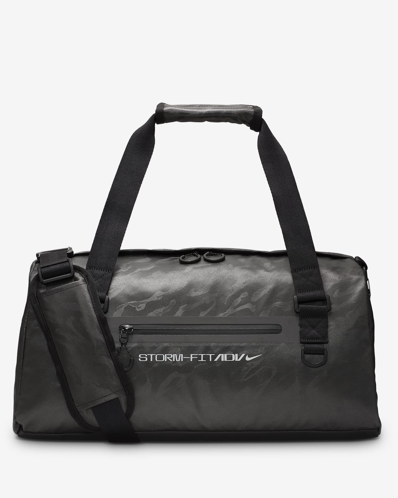 NIKE Pro Storm-Fit ADV Duffle Bag(38L) Blk Reflective Silver FZ6367 010 - New