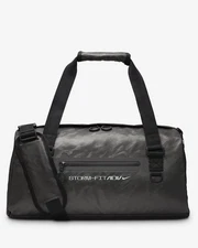NIKE Pro Storm-Fit ADV Duffle Bag(38L) Blk Reflective Silver FZ6367 010 - New