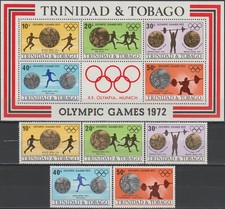 Trinité-et-Tobago Set & S Jeux Olympiques Munich 1972 MNH - 6,50 euros