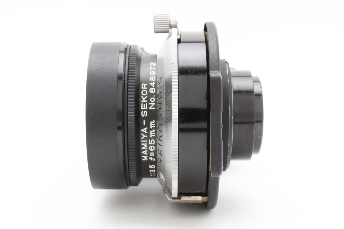 READ AS-IS* MAMIYA SEKOR 65mm f3.5 TLR Lens From Japan #4266