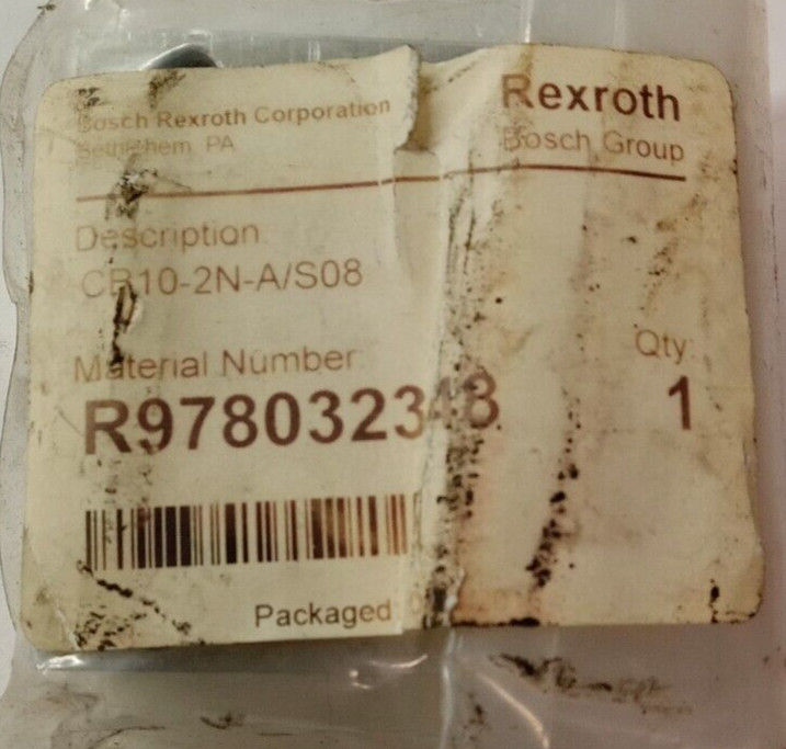NEW BOSCH REXROTH CB10-2N-A/S08 CHECK VALVE MANIFOLD BLOCK R978032348