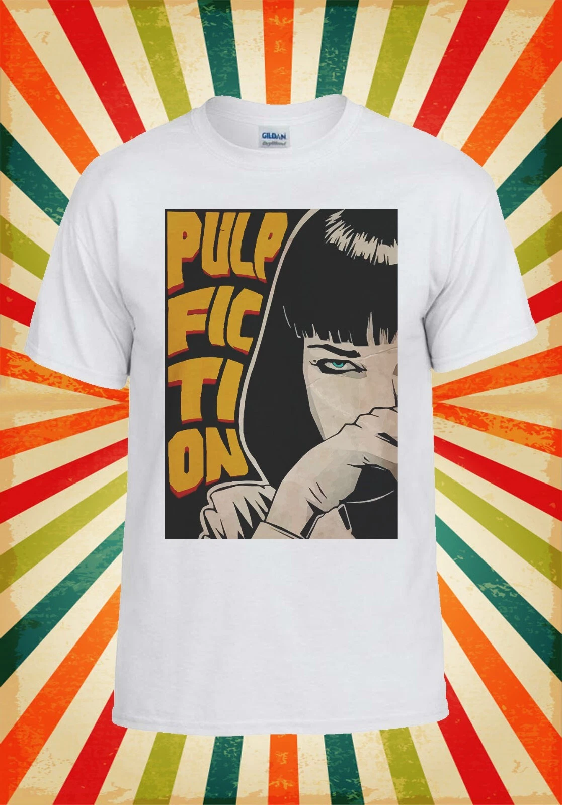 Mia Wallace Pulp Fiction Unisex Baseball T-Shirt