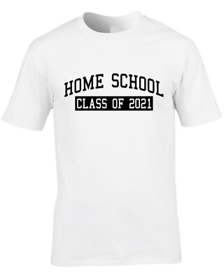 Home School 2021 Herren T-Shirt Lockdown lustig Quarantäne College Lehrer Witz