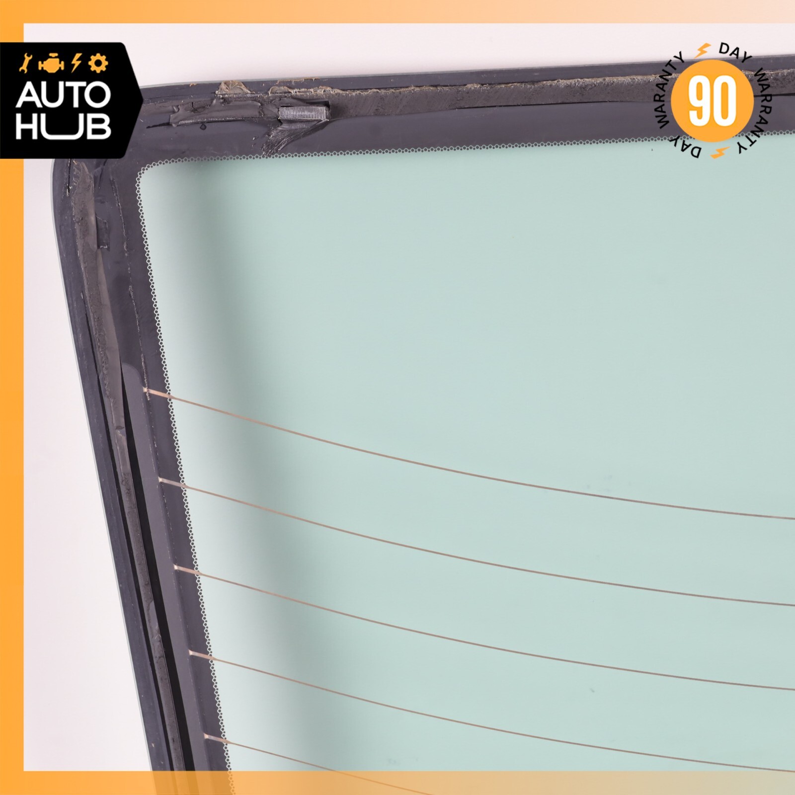 05-16 Aston Martin DB9 DBS Coupe Rear Windshield Wind Shield Back Glass OEM 35k