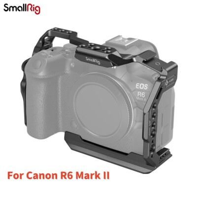 SmallRig Canon EOS R6 Mark II Mirrorless Camera Cage w/Acra Swiss Plate 4159
