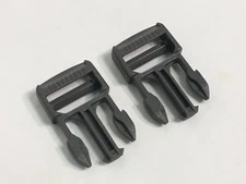 Set of 2 ITW 1" Dual Adjust Buckle GT-1" MALE FG504 ACETAL FOLIAGE Pack Buckle