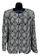 Vintage Laurence Kazar Beaded Jacket - 1980s/1990s - Size XL