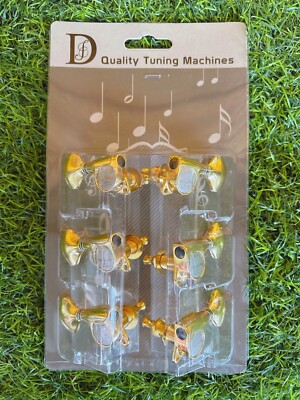 18/1 Acoustic Guitar Gold Plated machine head Tuner tunning peg 3R3L 433GL-D8L