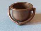 Playmobil Western @ Pewter Color Cauldron for Good Cowboy Meals