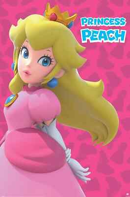 Peachページ Nintendo Princess Peach poster KING SIZE 61x91.5 cm | 24x36 inch